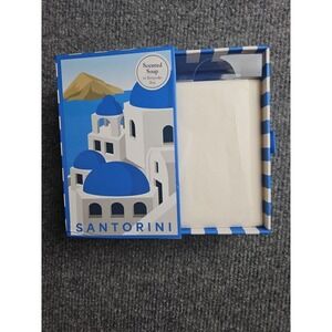 Sea Salt And Aloe Scented Bar Soap In SANTORINI‎ Keepsake Box. (A)